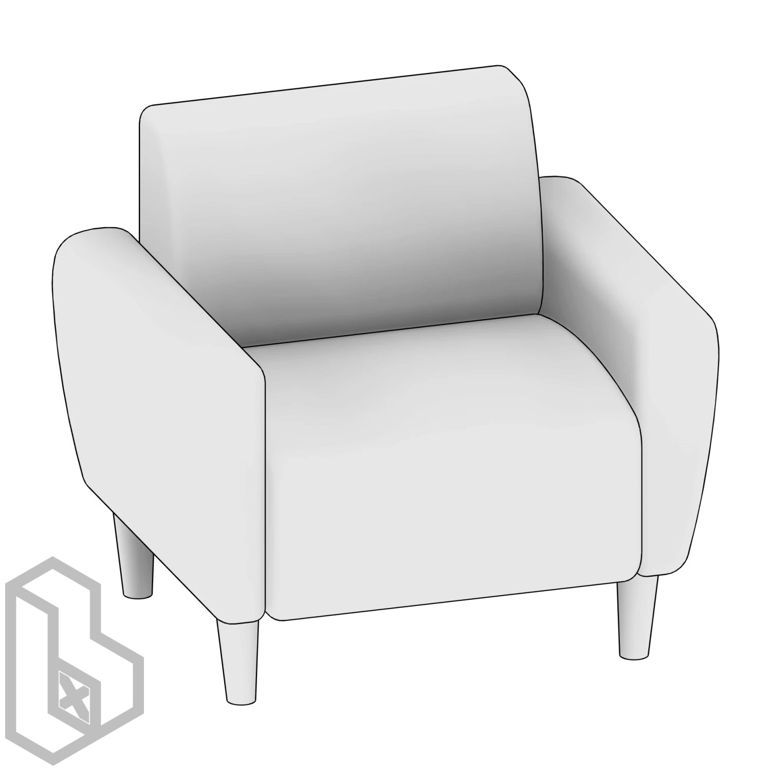 Arm Chair 12 - Image 2