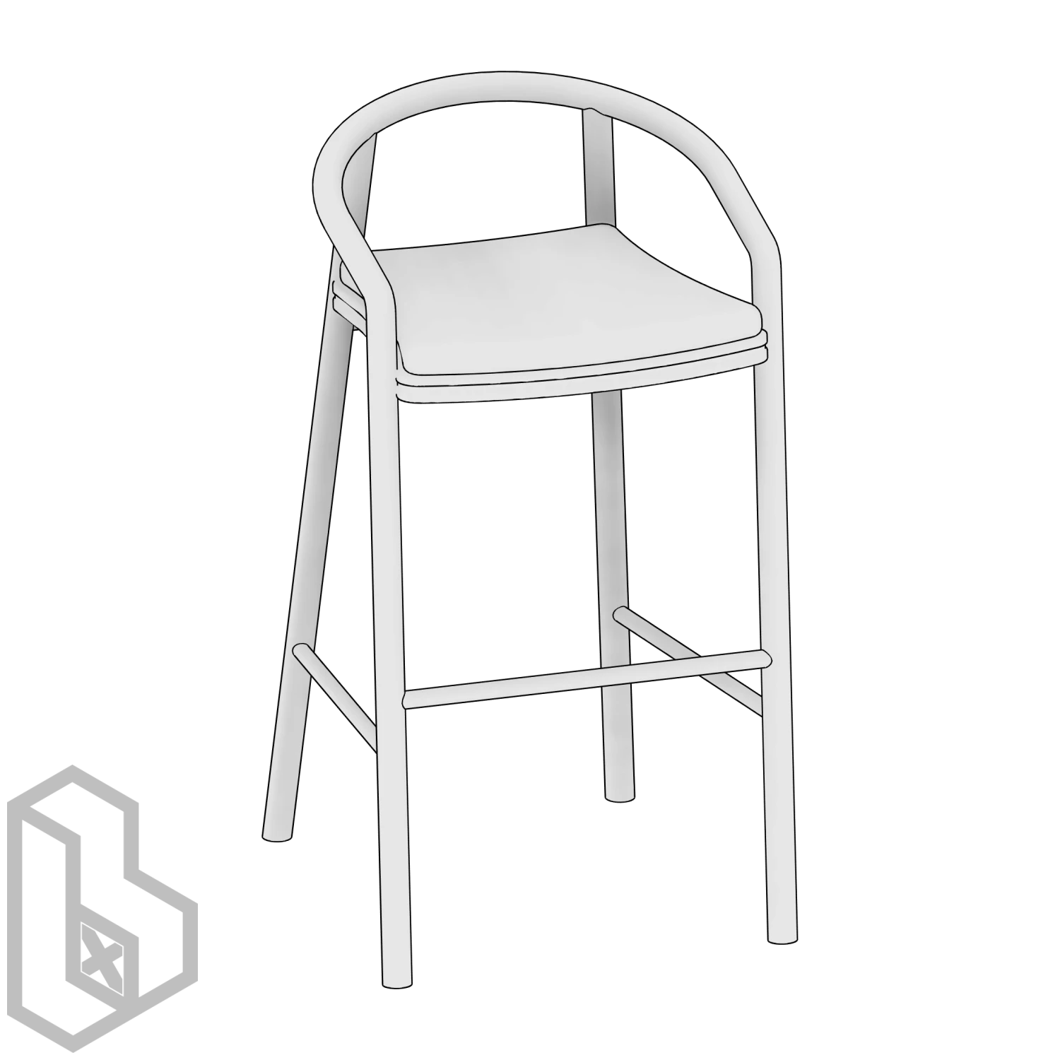 Bar Stool 4 - Image 2