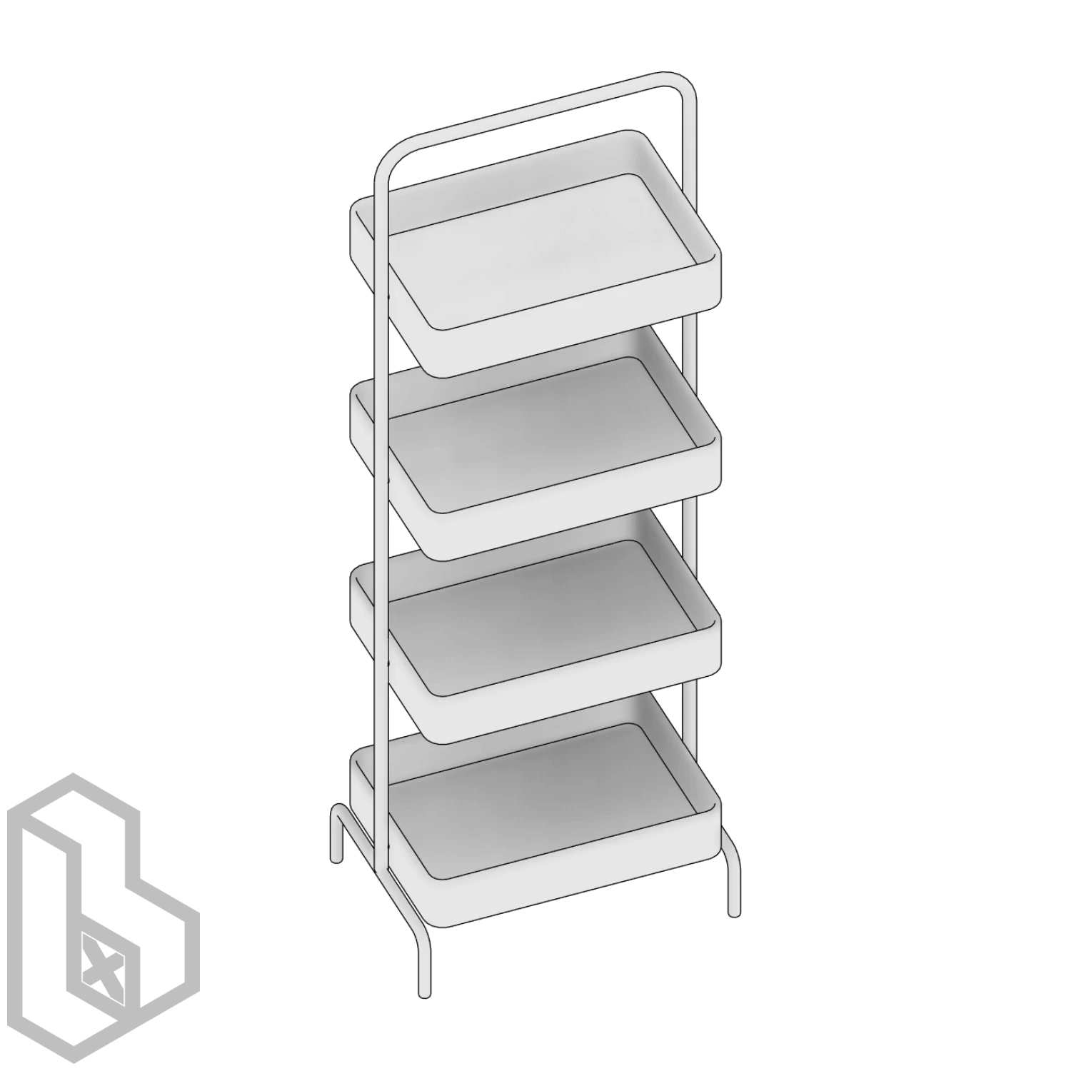 Bath Shelve Unit 1 - Image 2