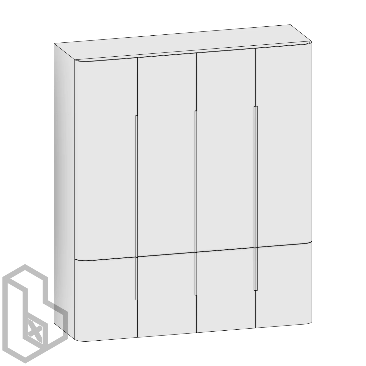 Bedroom Wardrobe 2 - Image 2