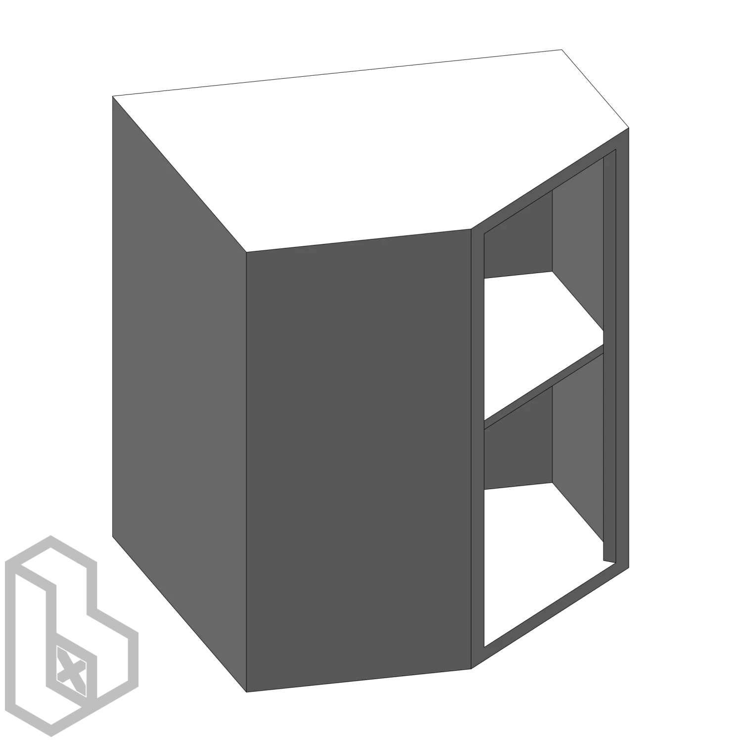 Cabinet A Top Chamfer