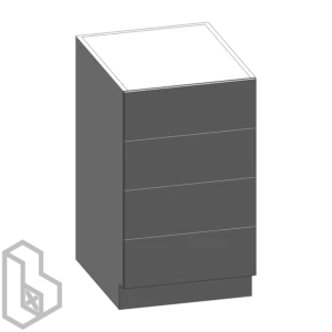 Cabinet B Base Rectangle Drawer