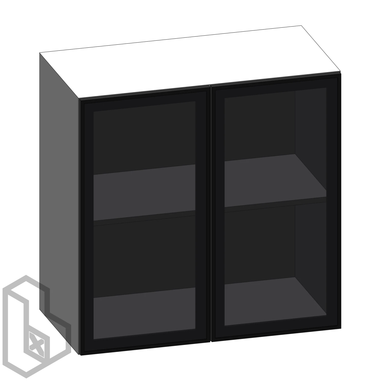 Cabinet C Top Rectangle Double