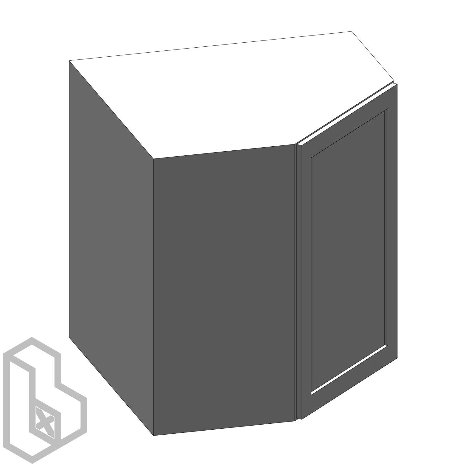 Cabinet D Top Chamfer