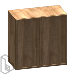 Cabinet E Top Rectangle Double