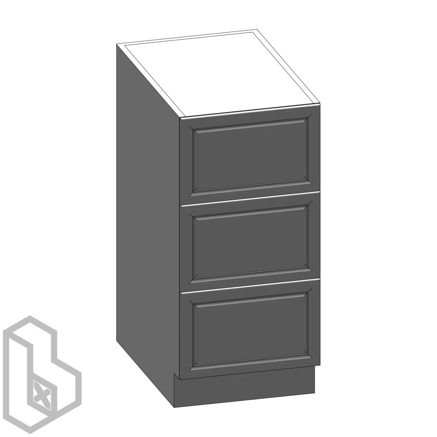 Cabinet F Base Rectangle Drawer