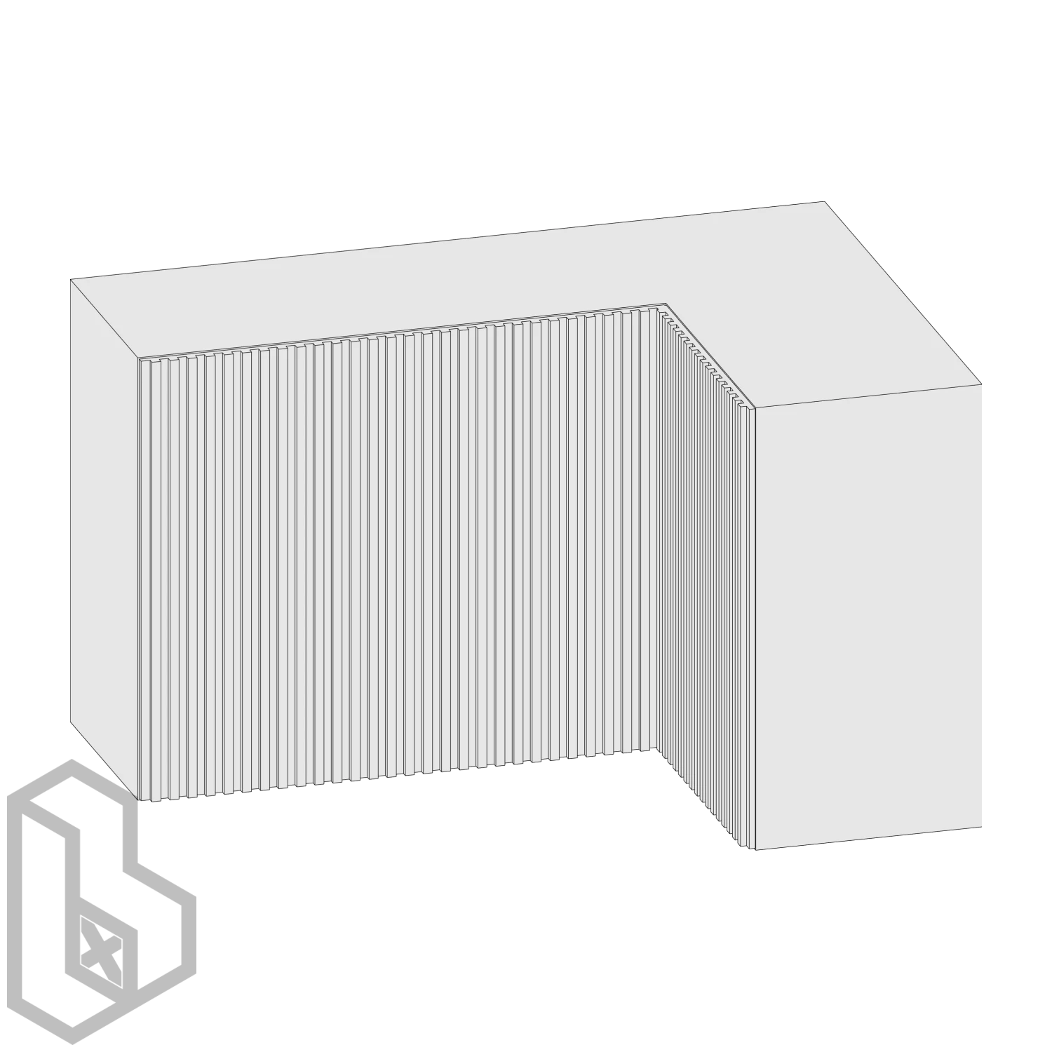 Cabinet G Top Corner - Image 2