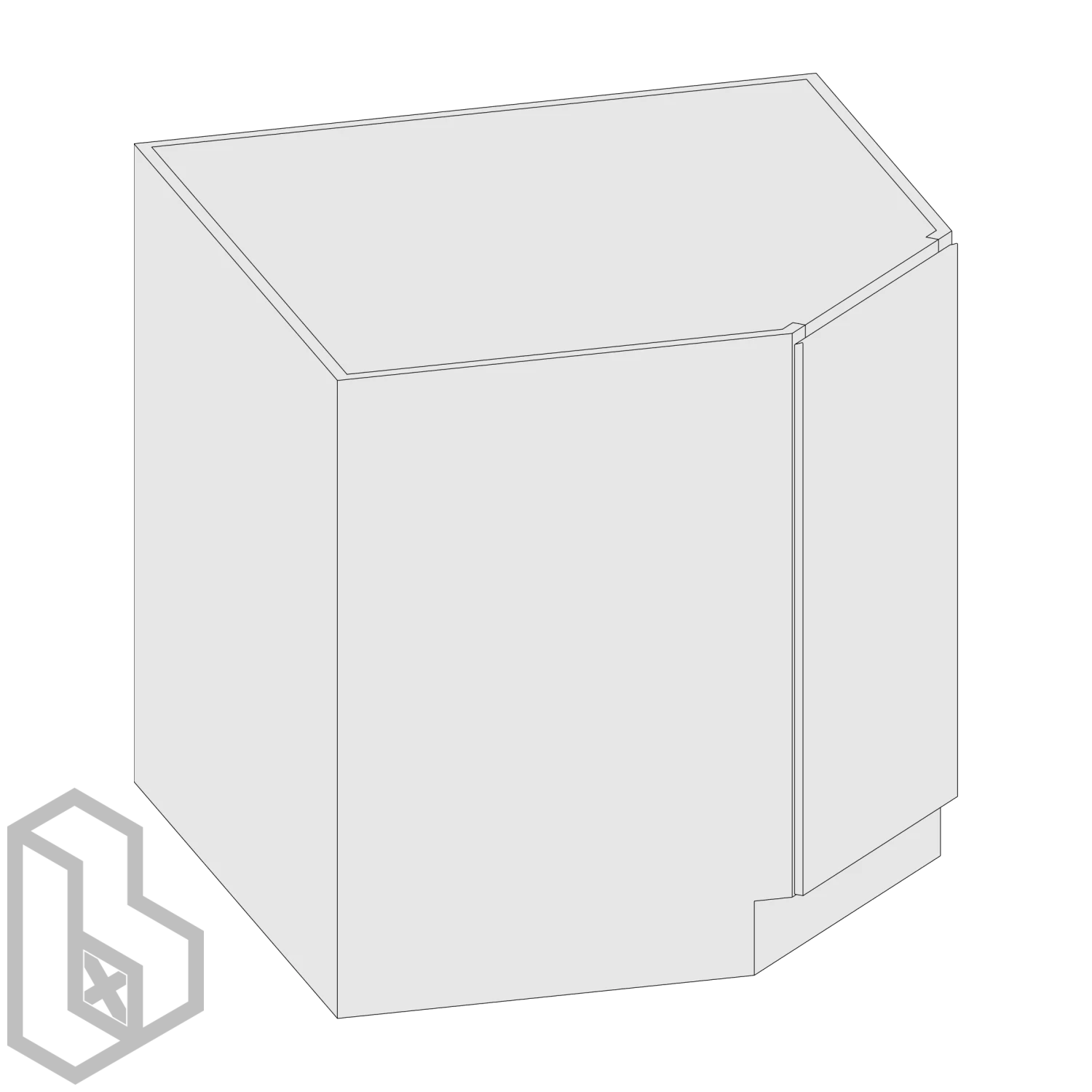 Cabinet I Base Chamfer - Image 2