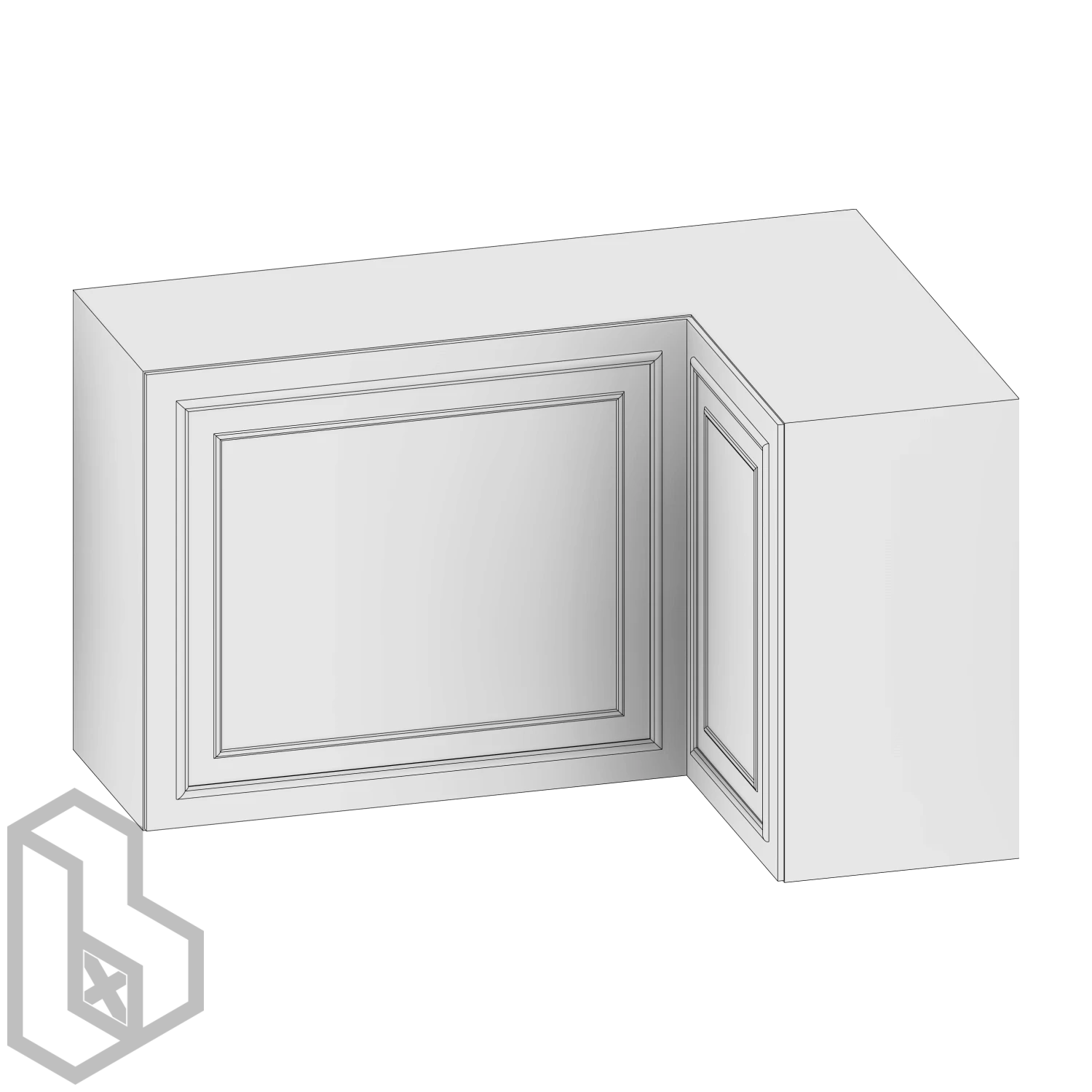 Cabinet J Top Corner - Image 2
