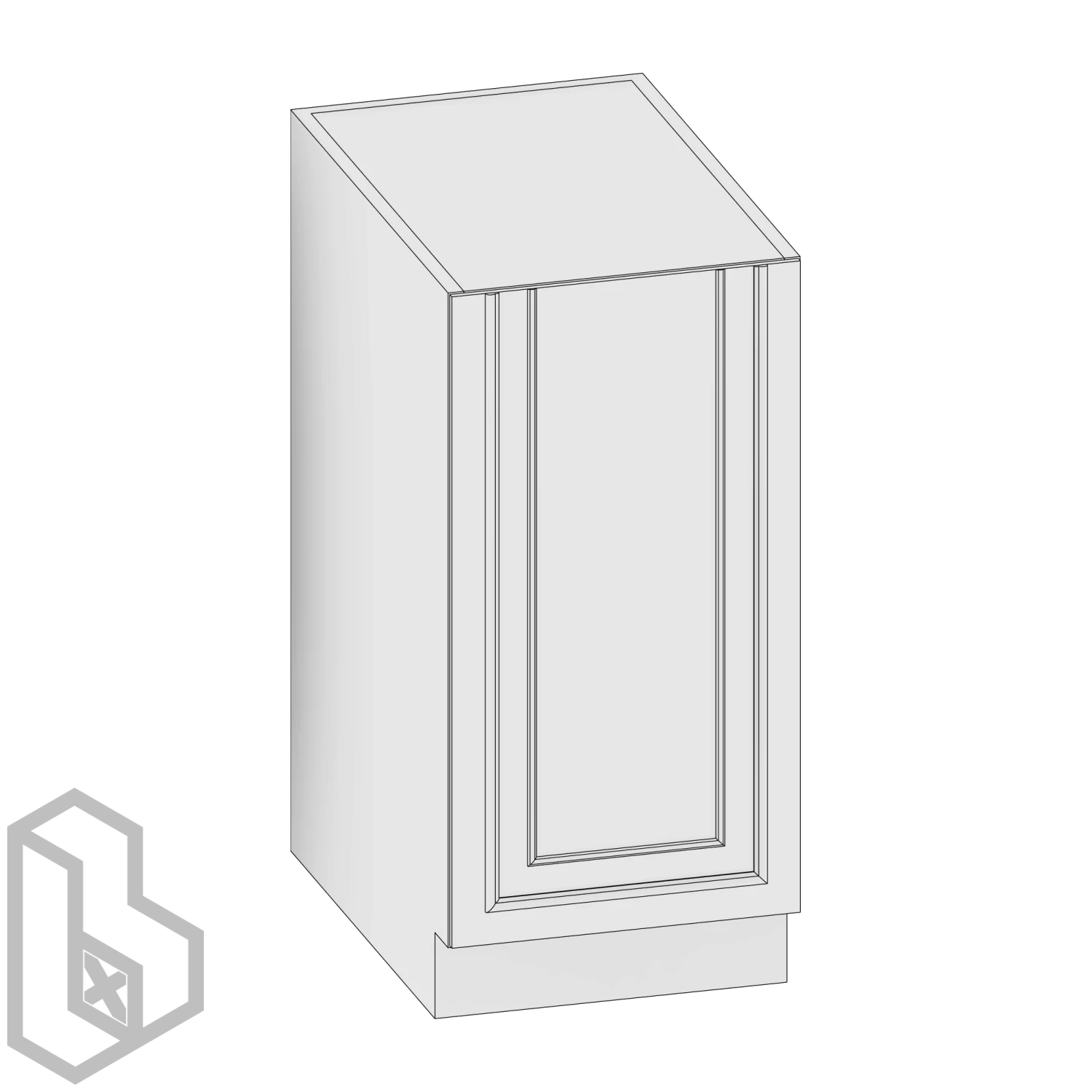 Cabinet K Base Rectangle - Image 2