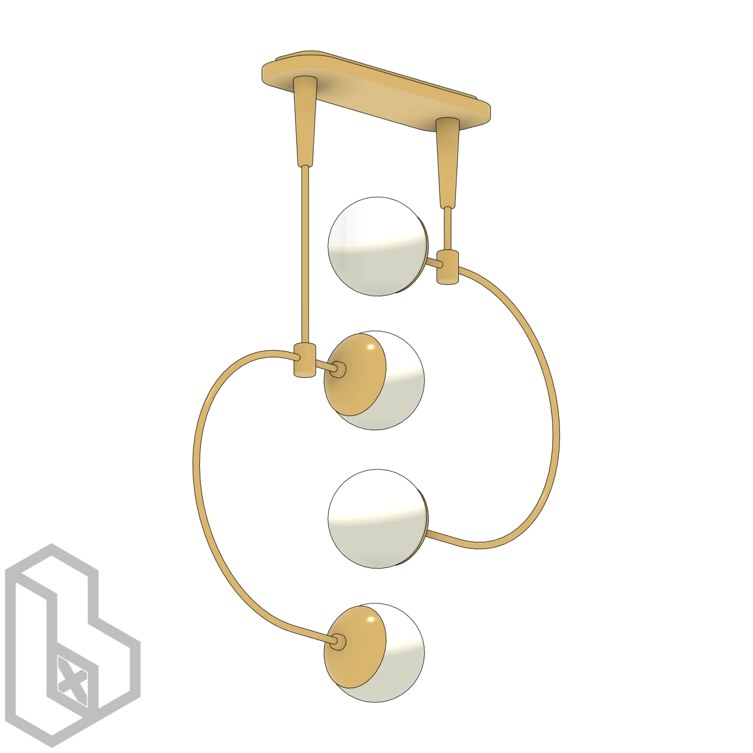 Ceiling Chandelier 1