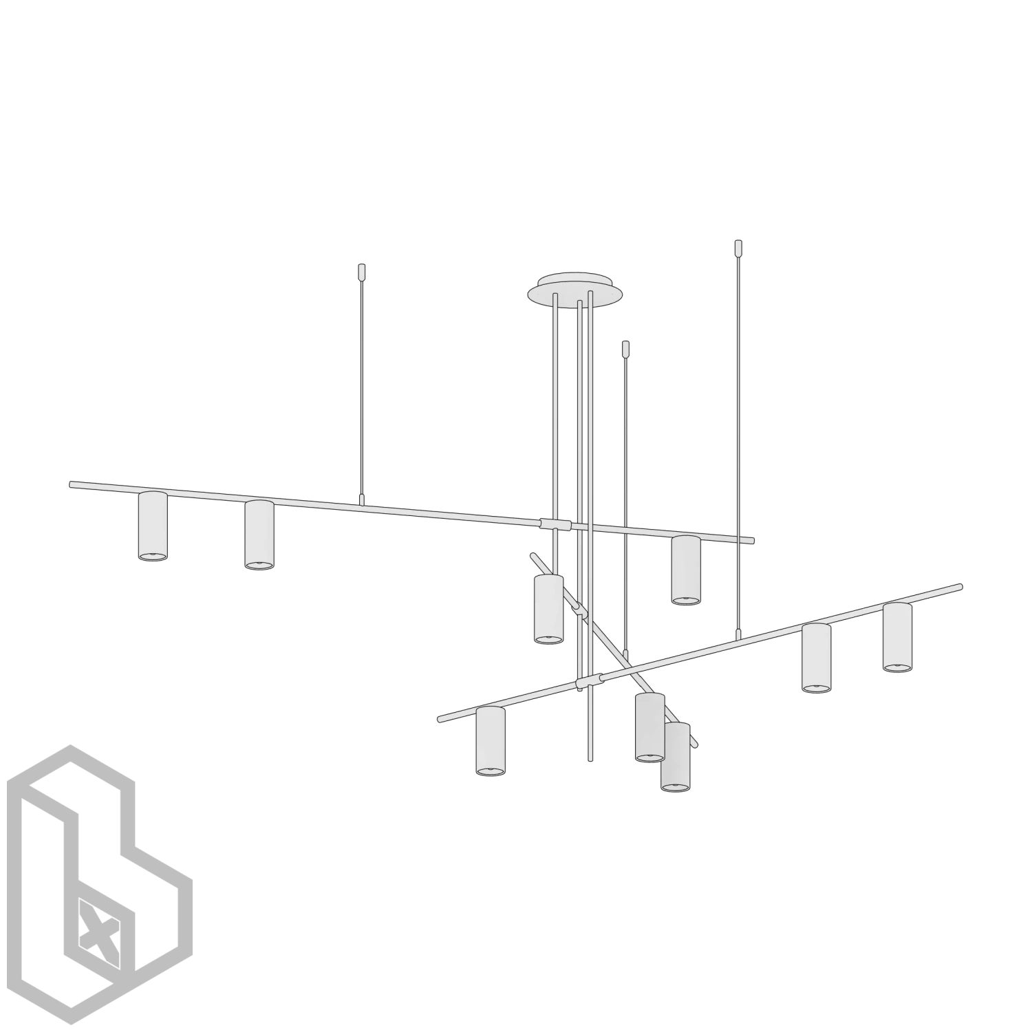 Ceiling Chandelier 27 - Image 2
