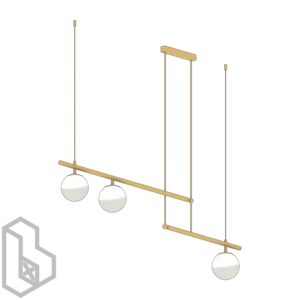 Ceiling Linear Pendant Light 4