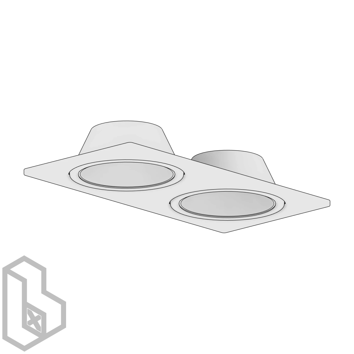 Ceiling Recessed Spot Light 3 - Image 2