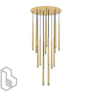 Ceiling Stair Pendant Light 1