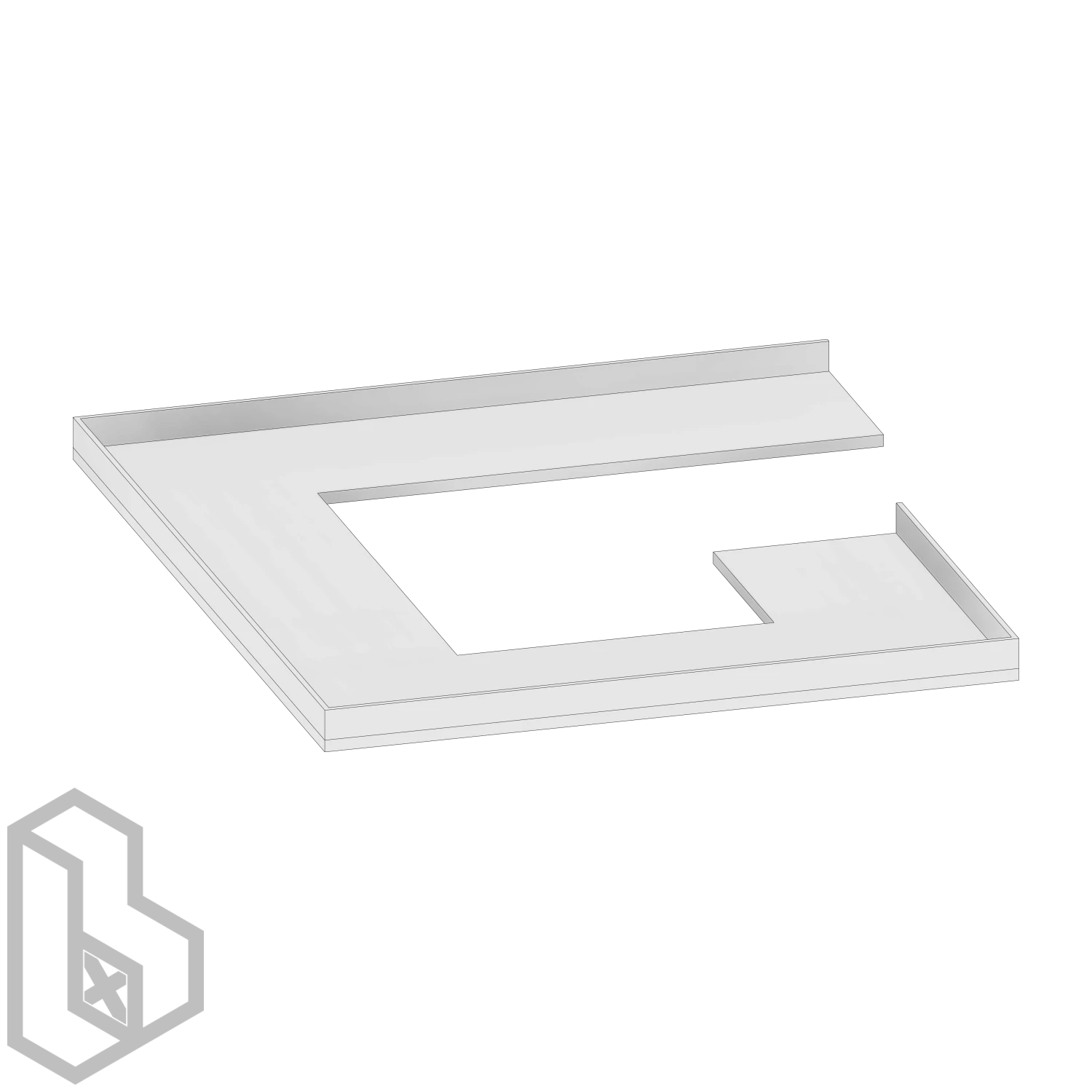 Counter Top G Shape 1 - Image 2
