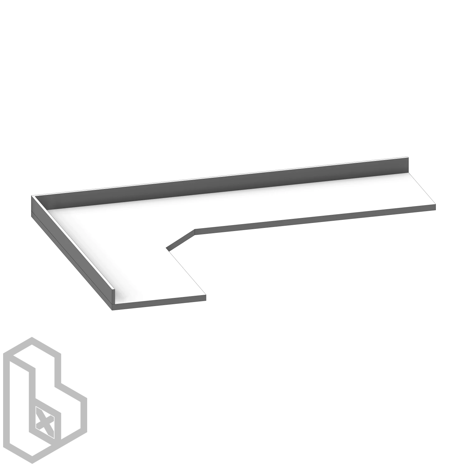 Counter Top L Shape Chamfer 1