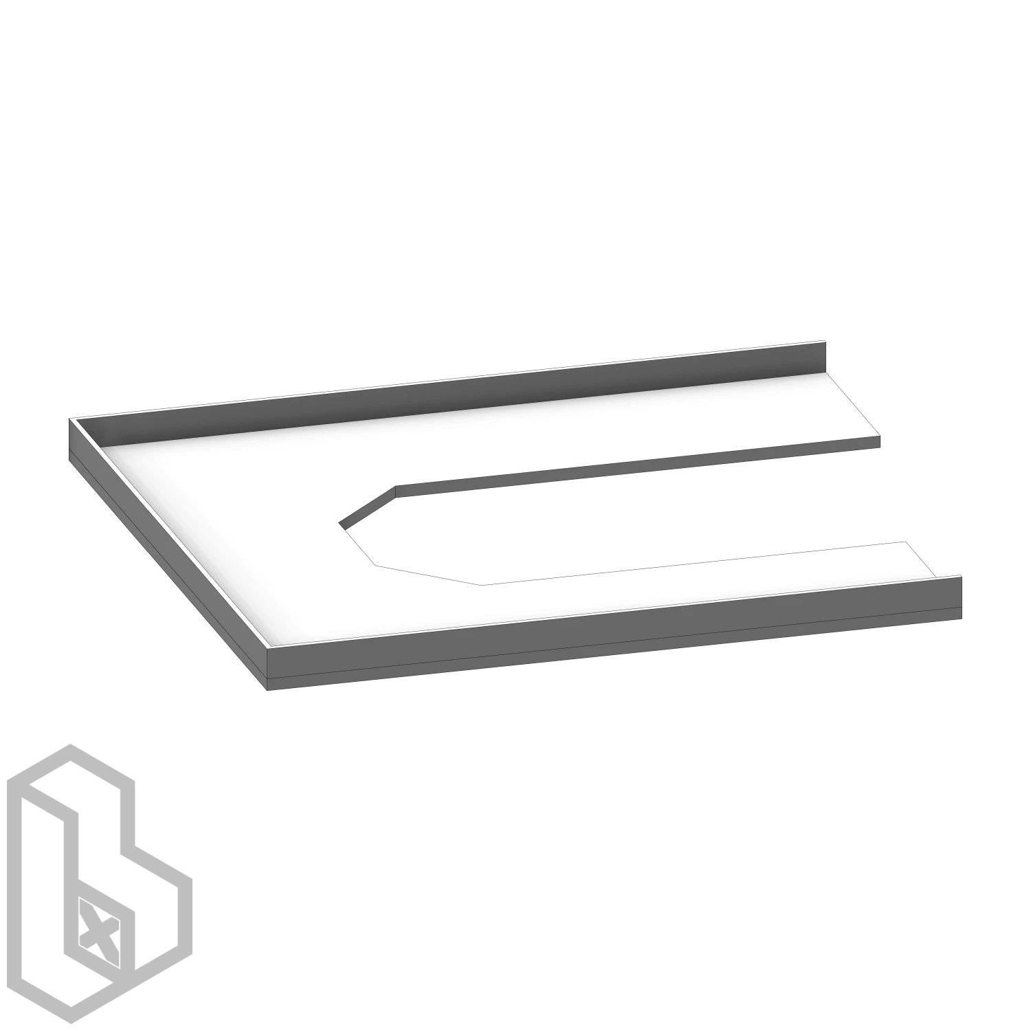 Counter Top U Shape Chamfer 2