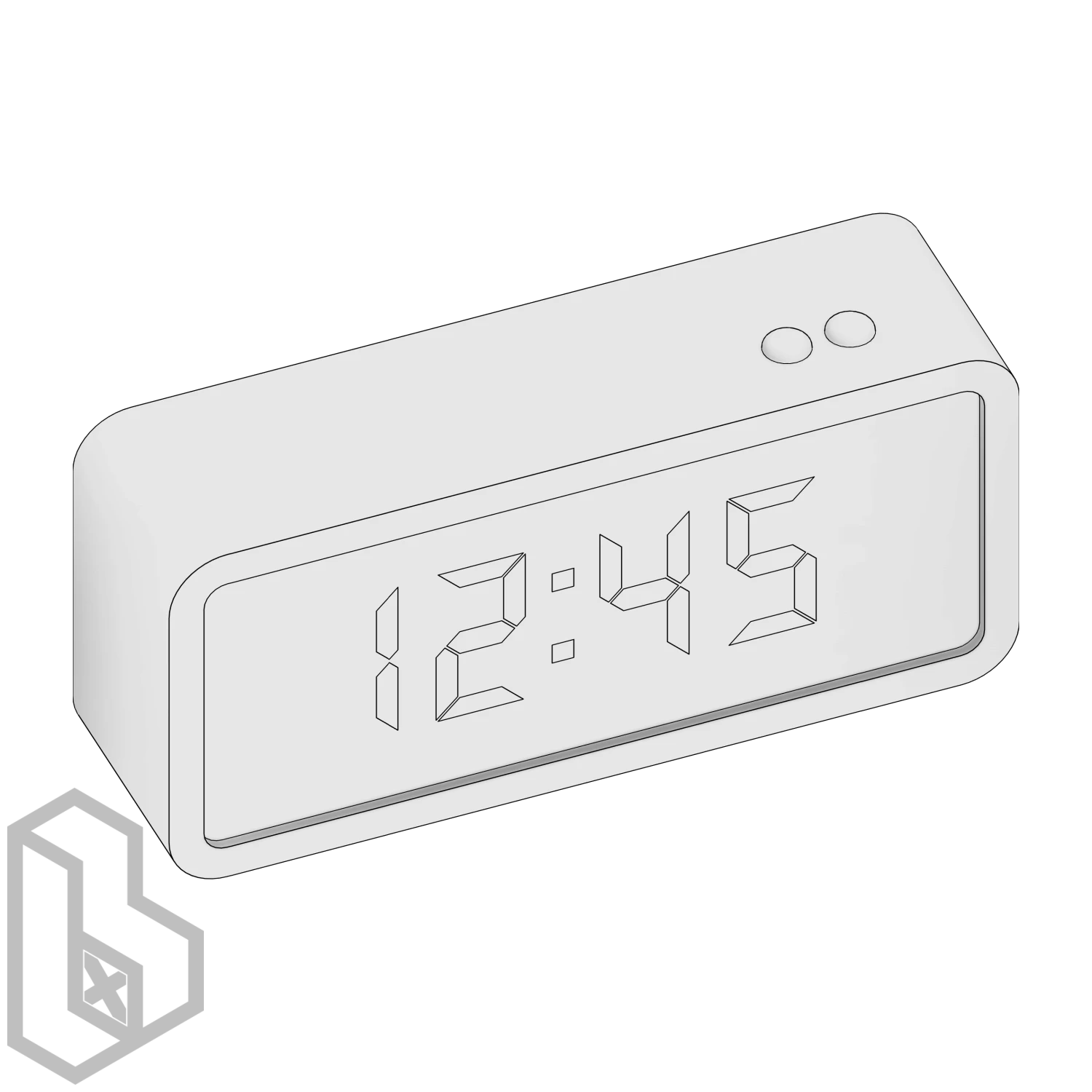 Desk Digital Clock 1 - Image 2