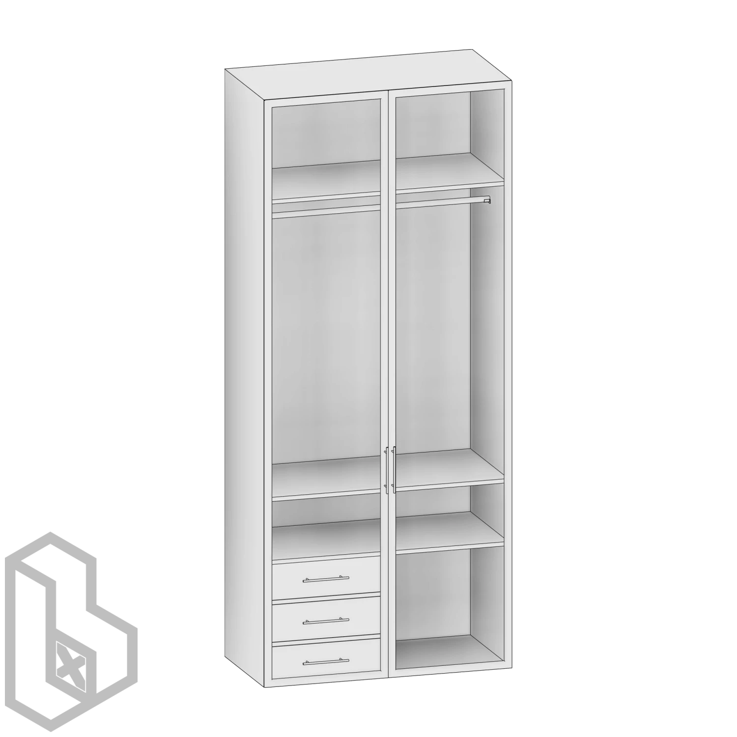 Dressing Wardrobe 2 - Image 2