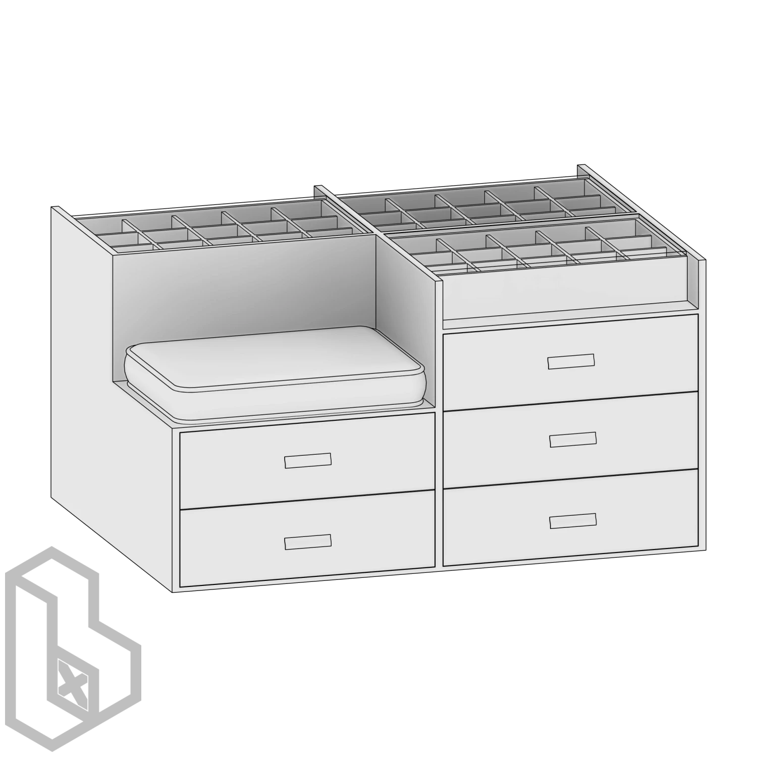 Dressing Wardrobe 8 - Image 2