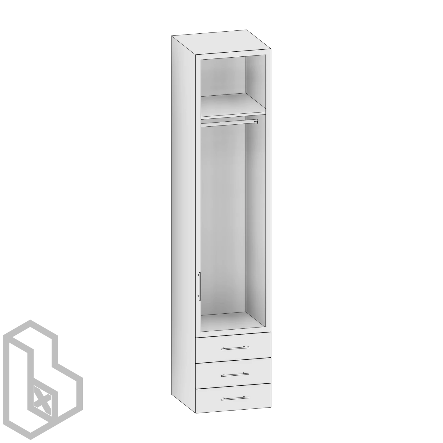Dressing Wardrobe 9 - Image 2
