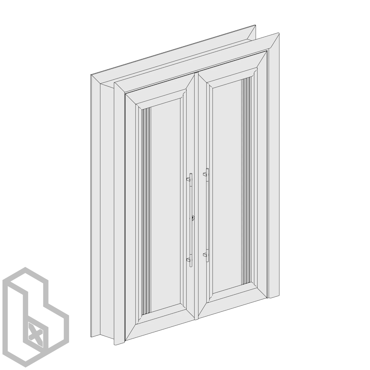 Exterior Double Door 10 - Image 2
