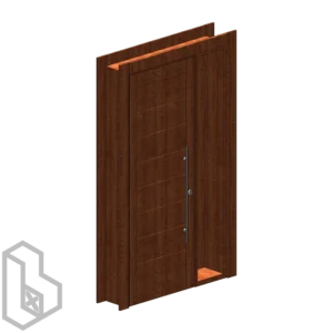 Exterior Single Side Light Door 1