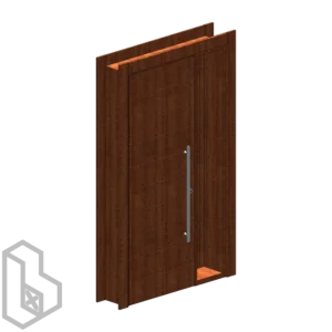 Exterior Single Side Light Door 2