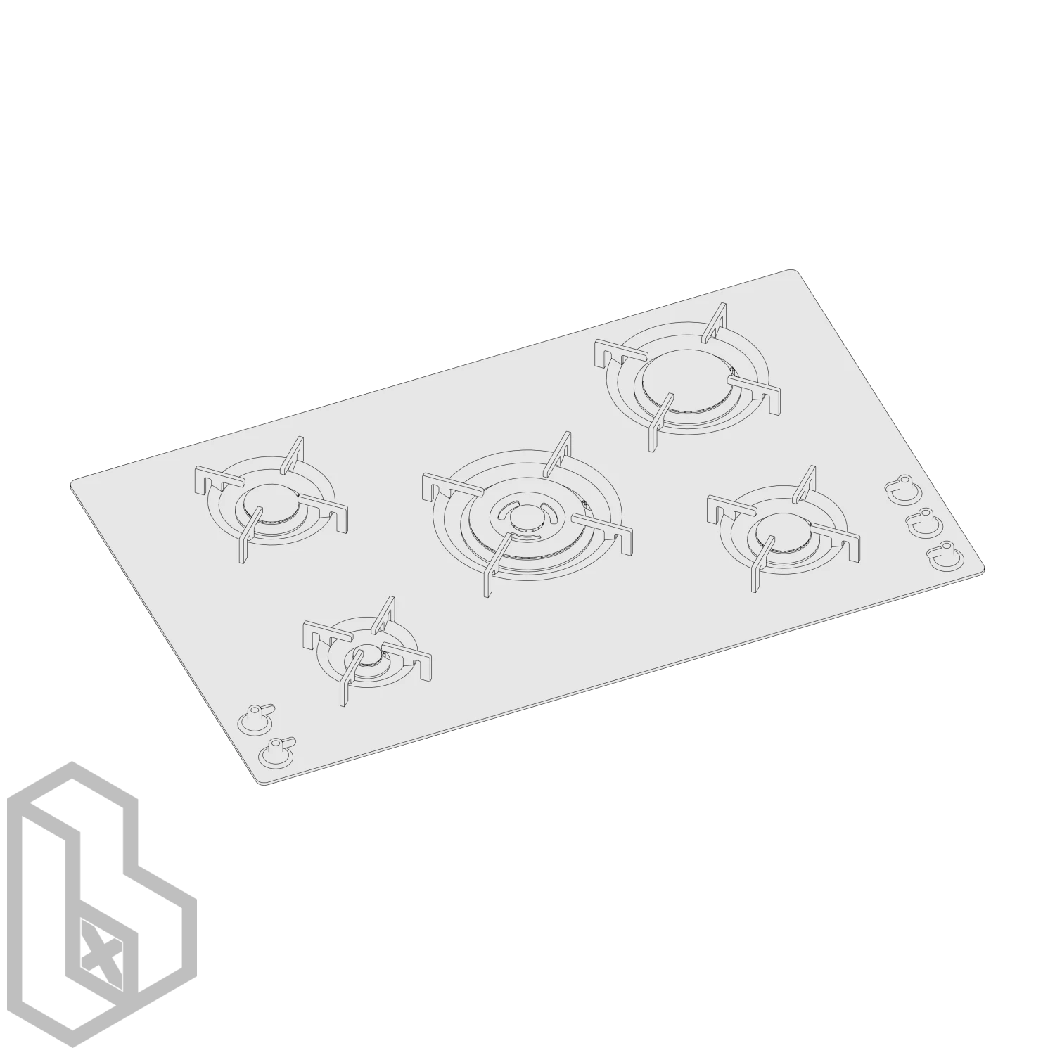Gas Cooktop 1 - Image 2