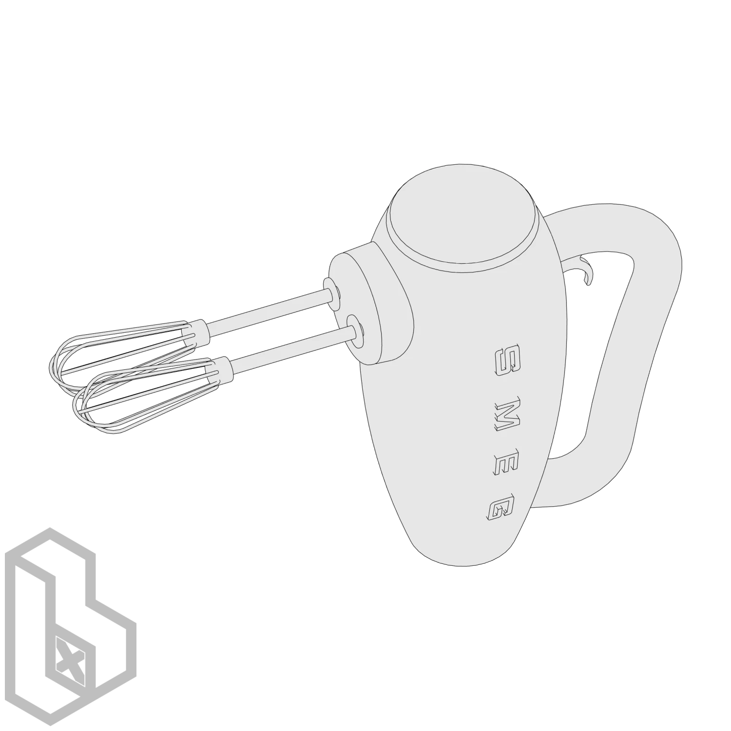 Hand Mixer 1 - Image 2