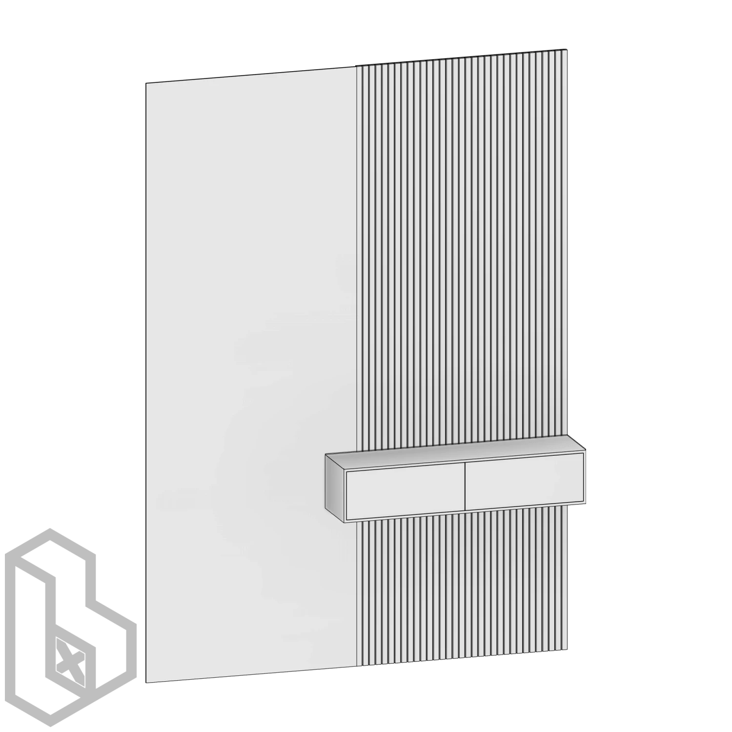 Home Entrance Cabinet 13 - Image 2