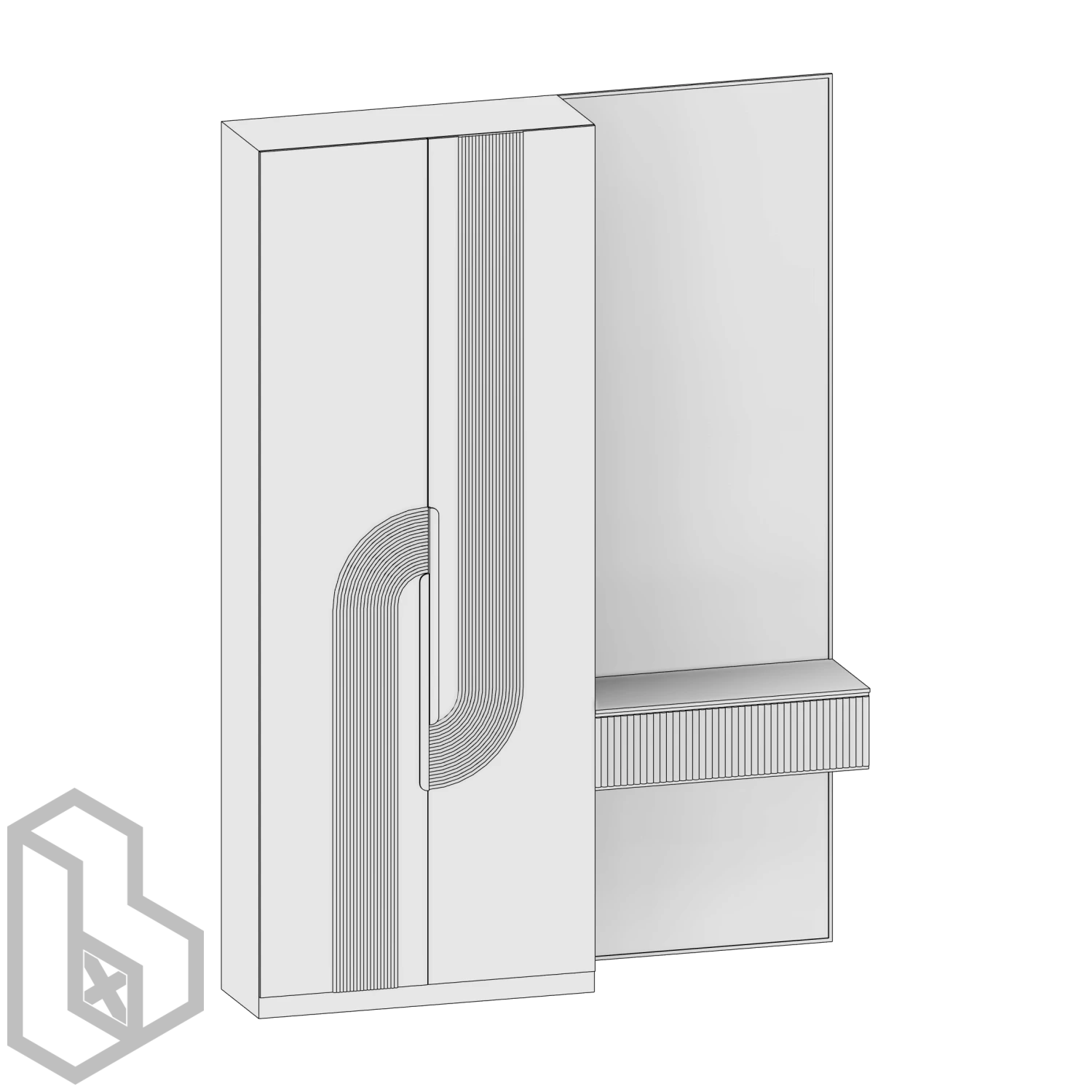 Home Entrance Cabinet 17 - Image 2