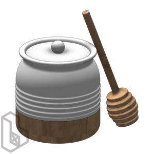 Honey jar 1