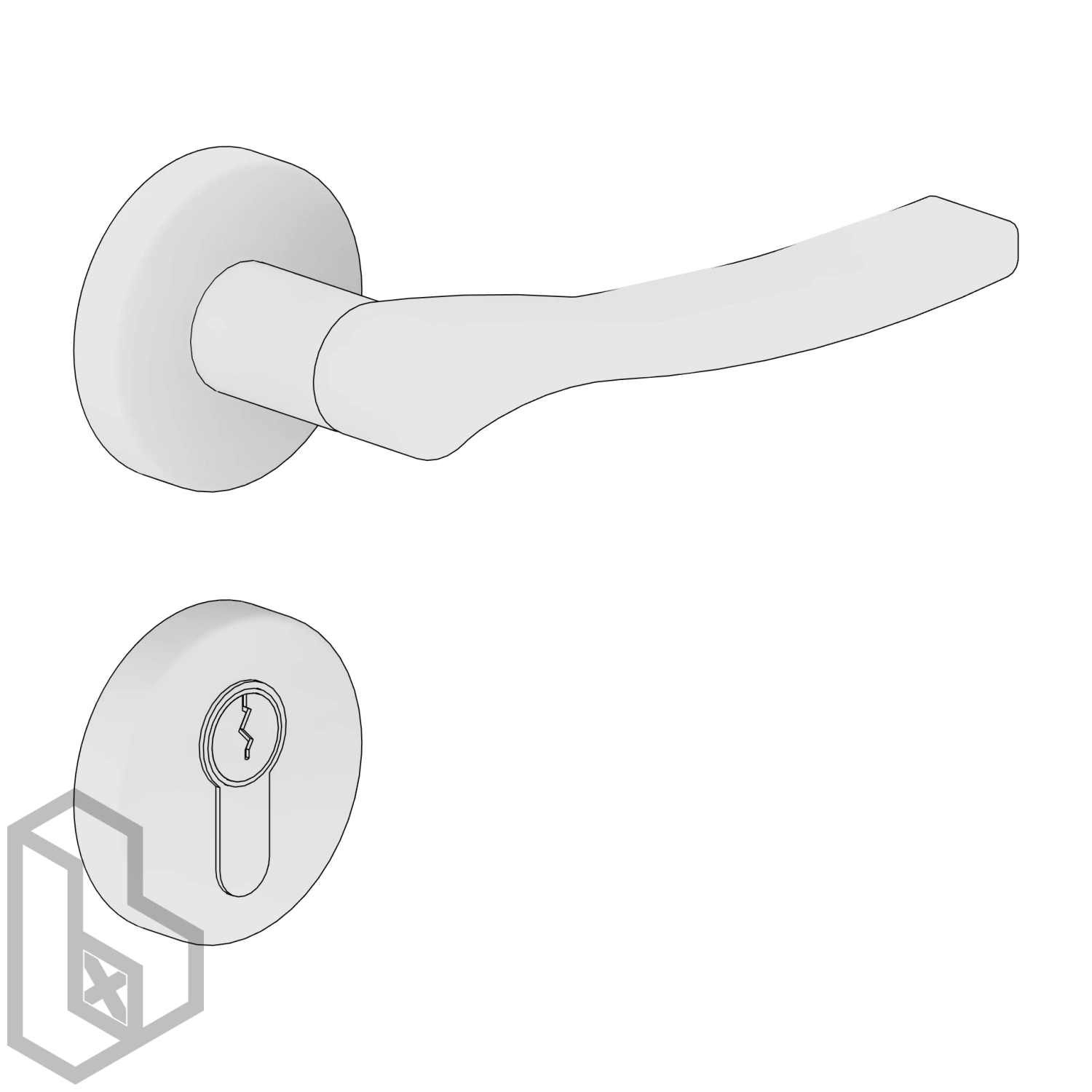 Interior Door Handle 3 - Image 2