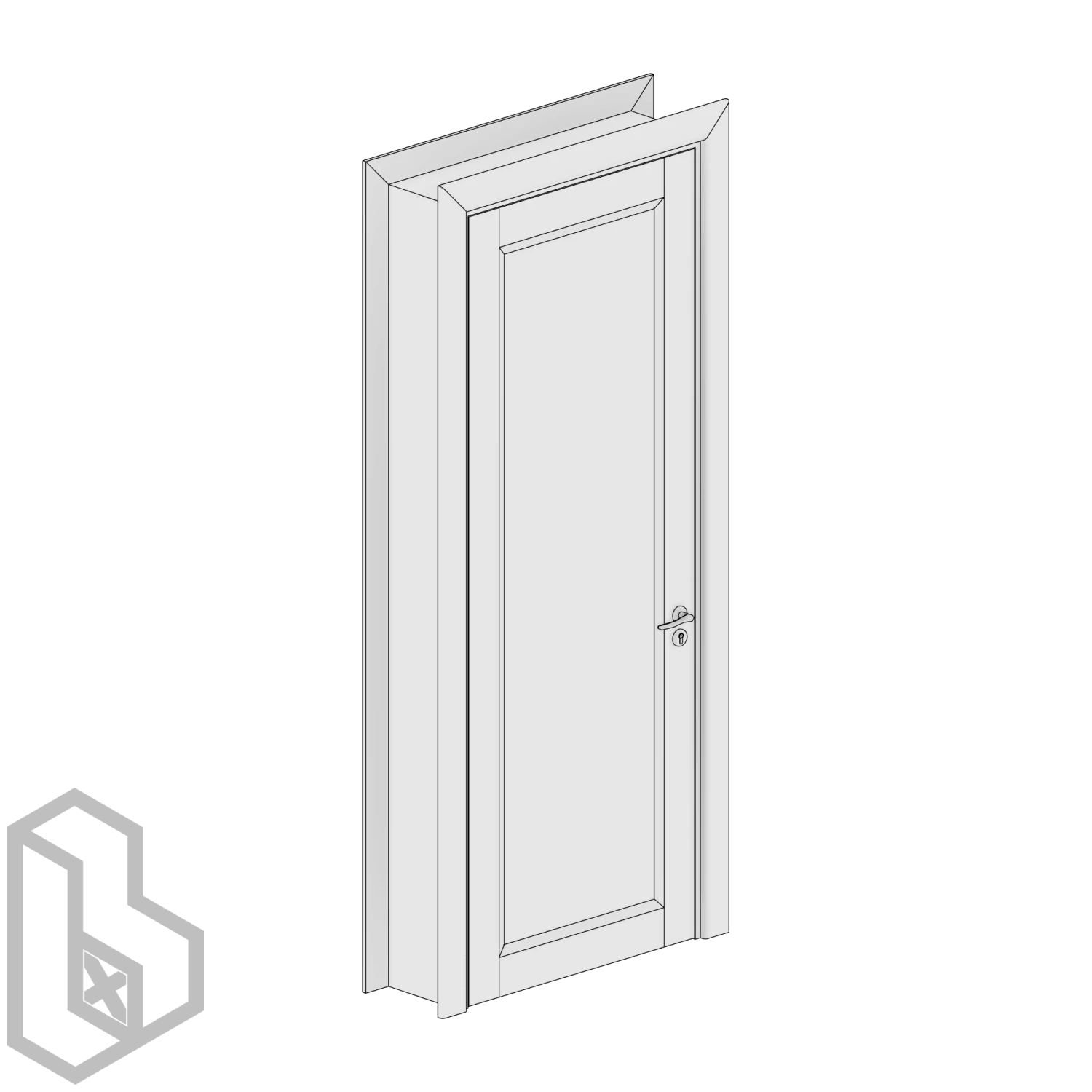 Interior Single Door 10 - Image 2