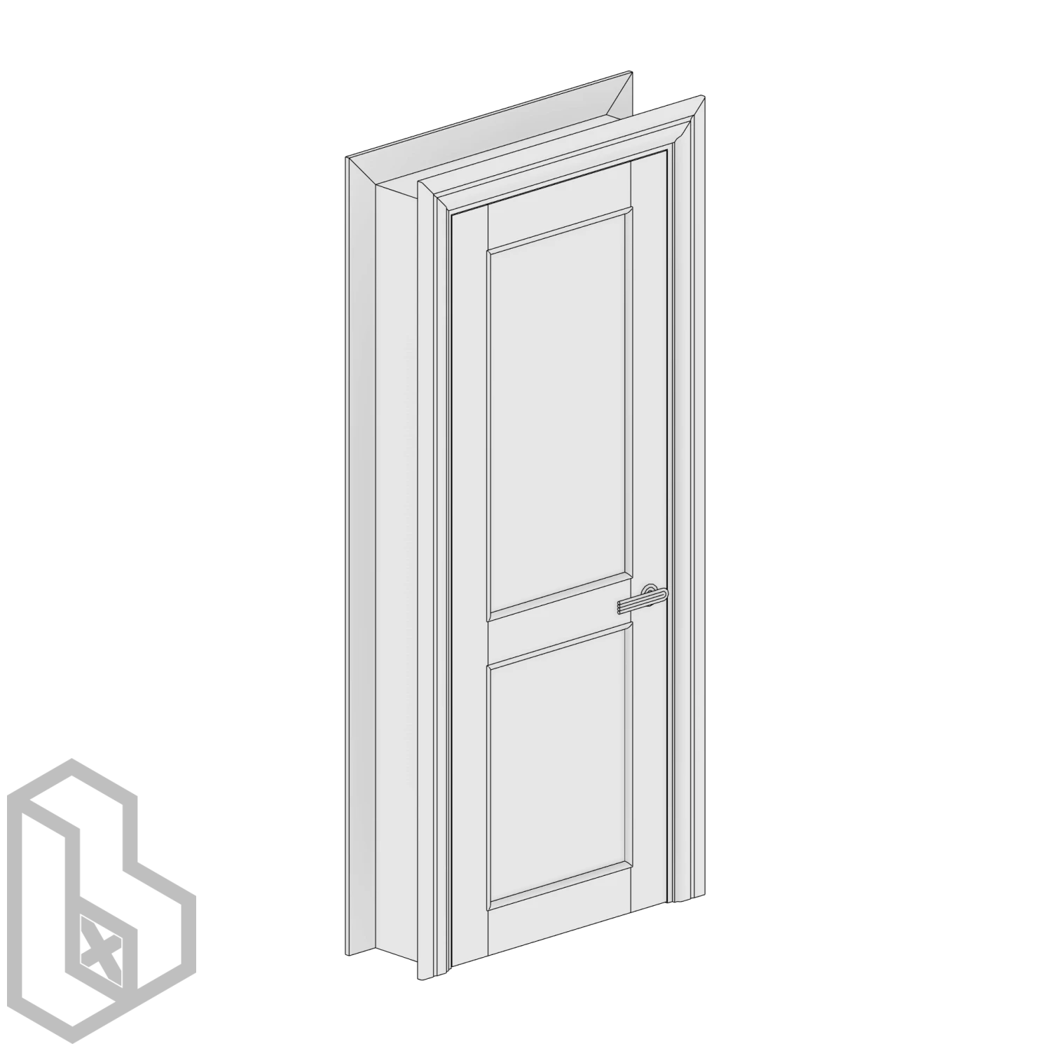 Interior Single Door 12 - Image 2