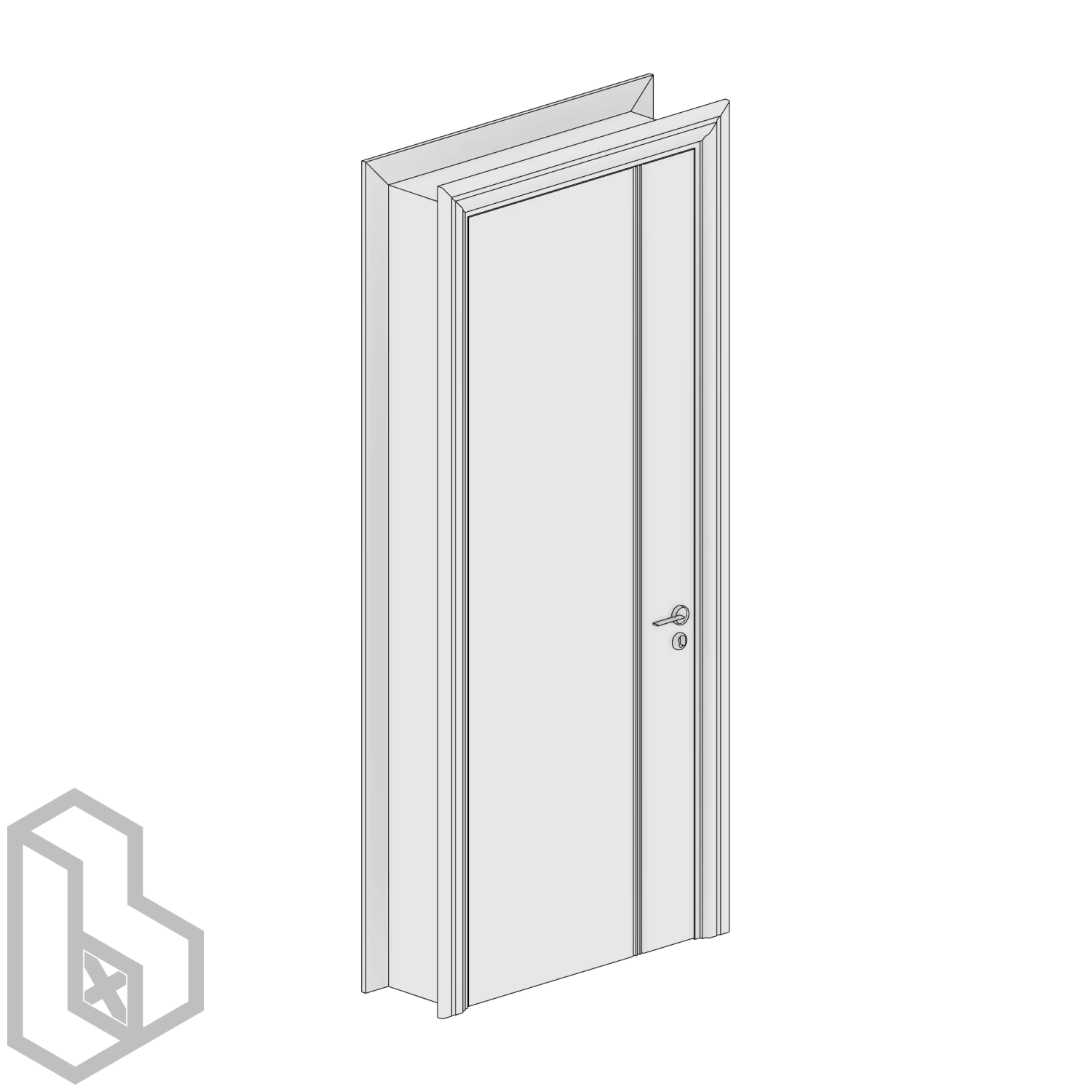 Interior Single Door 6 - Image 2