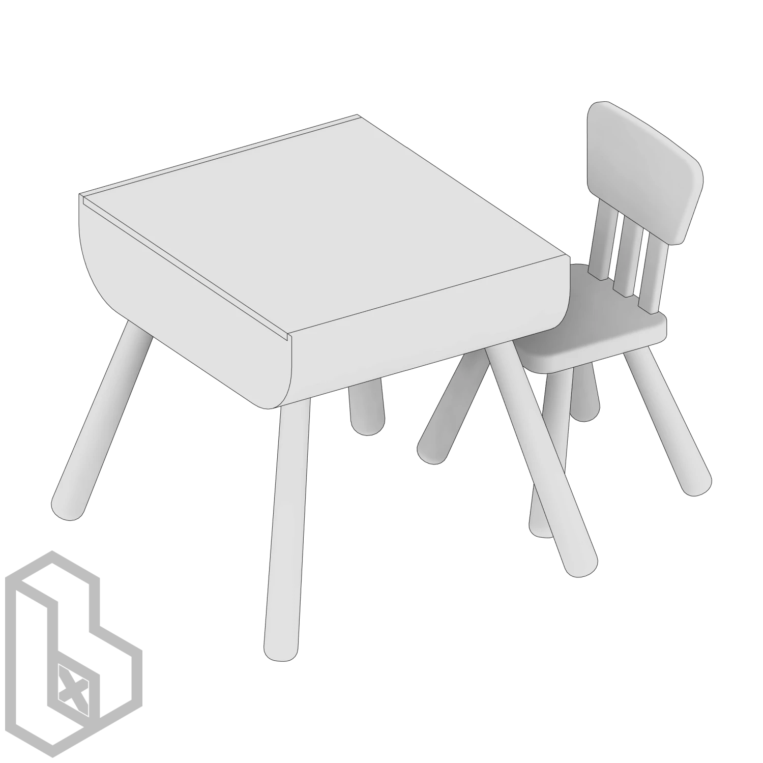 Kids Table Set 2 - Image 2