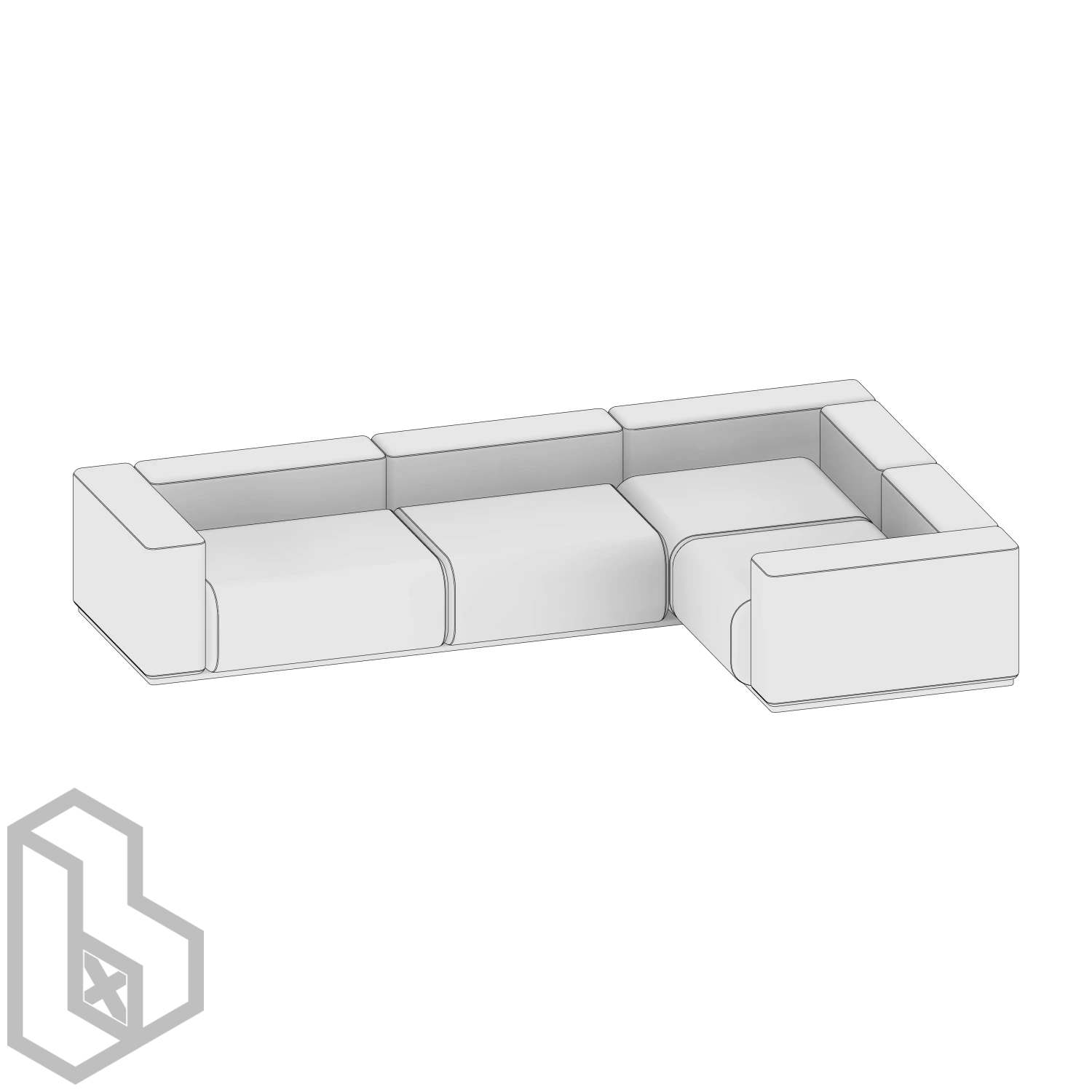 L Shape Sofa 3 - Image 2