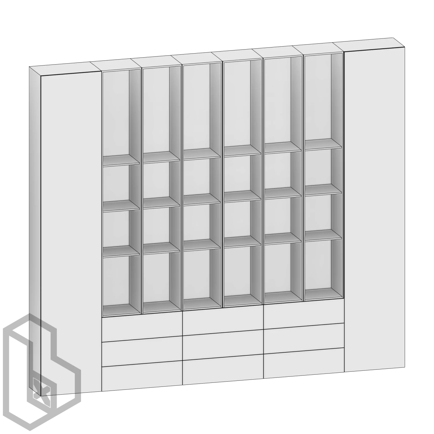 Office Shelve 4 - Image 2