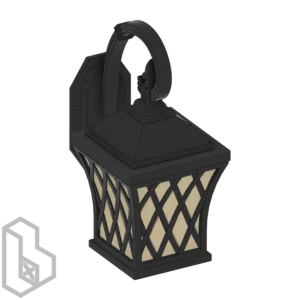 Outdoor Fence Wall Light 1