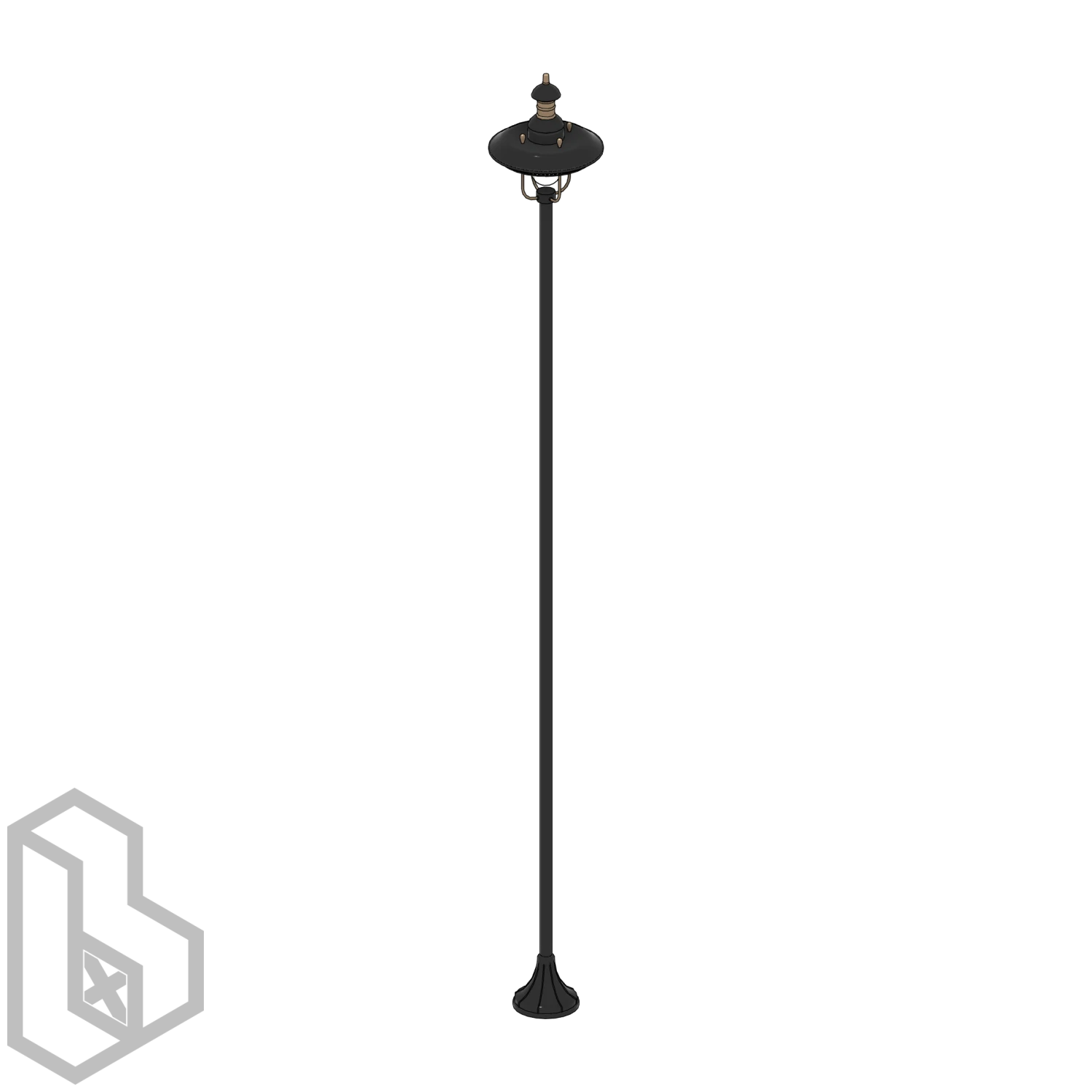 Outdoor Street Pole Light 3