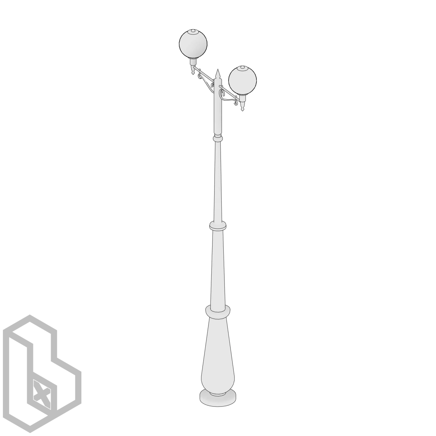 Outdoor Street Pole Light 6 - Image 2