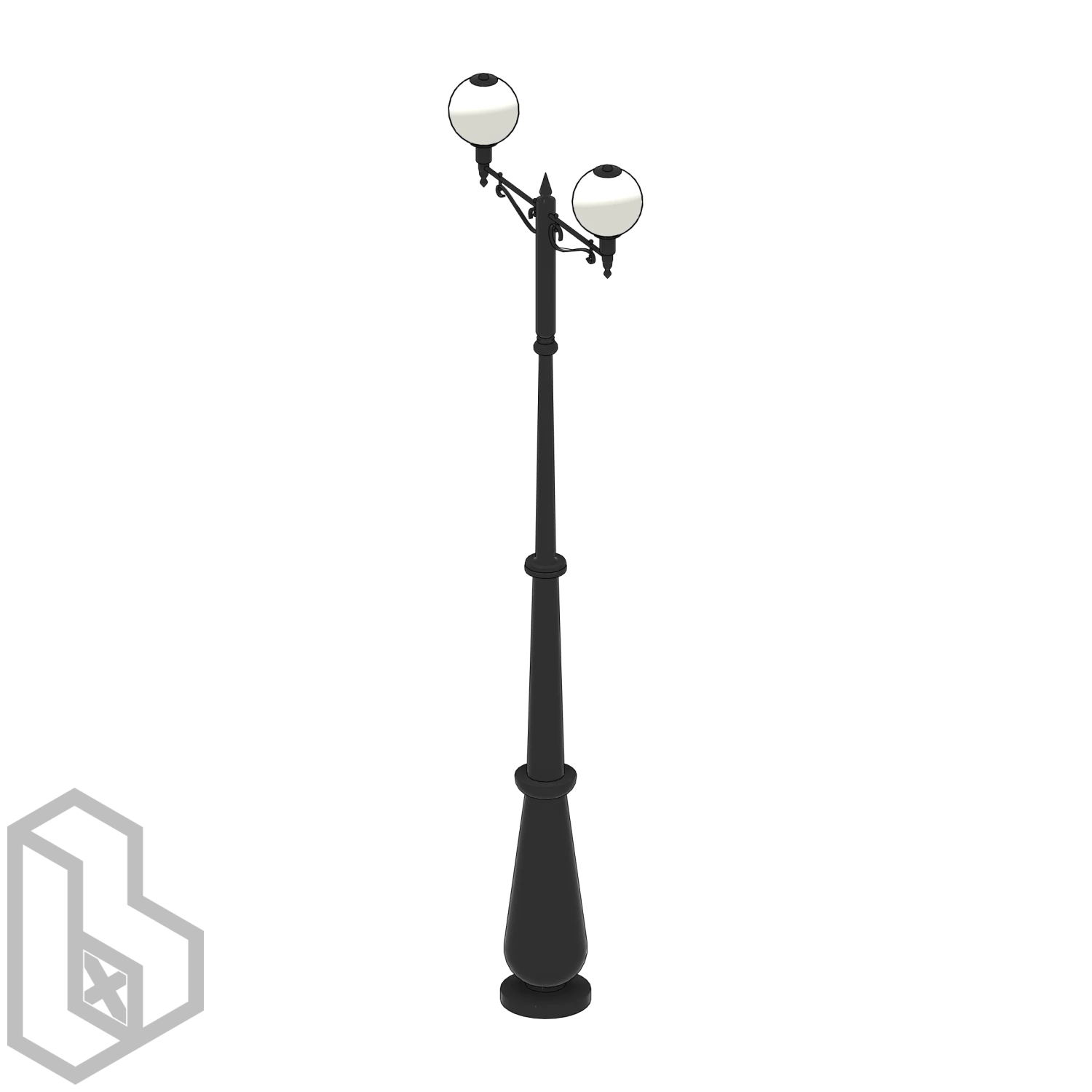Outdoor Street Pole Light 6