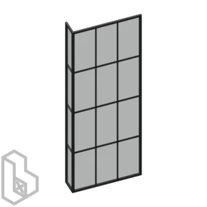 Shower Partition L 2